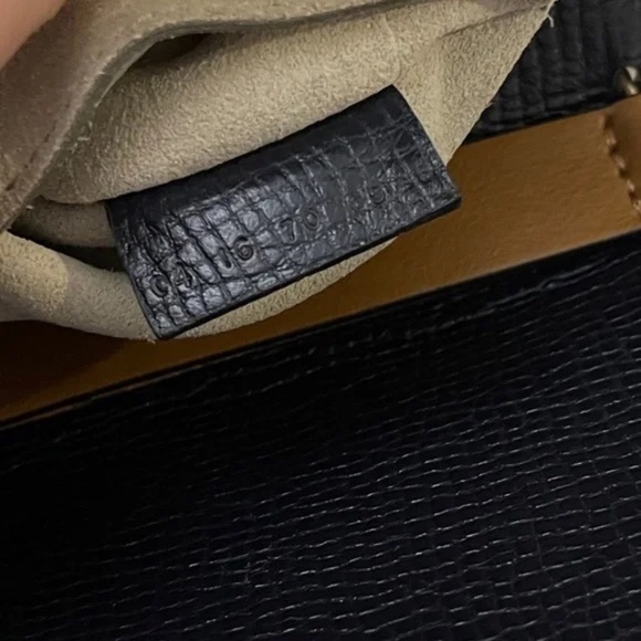 Chloe drew chain leather shoulder crossbody bag navy blue and camel women - Picture 15 of 15